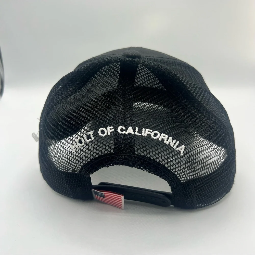 Black CAT Logo Baseball Cap Classic Design